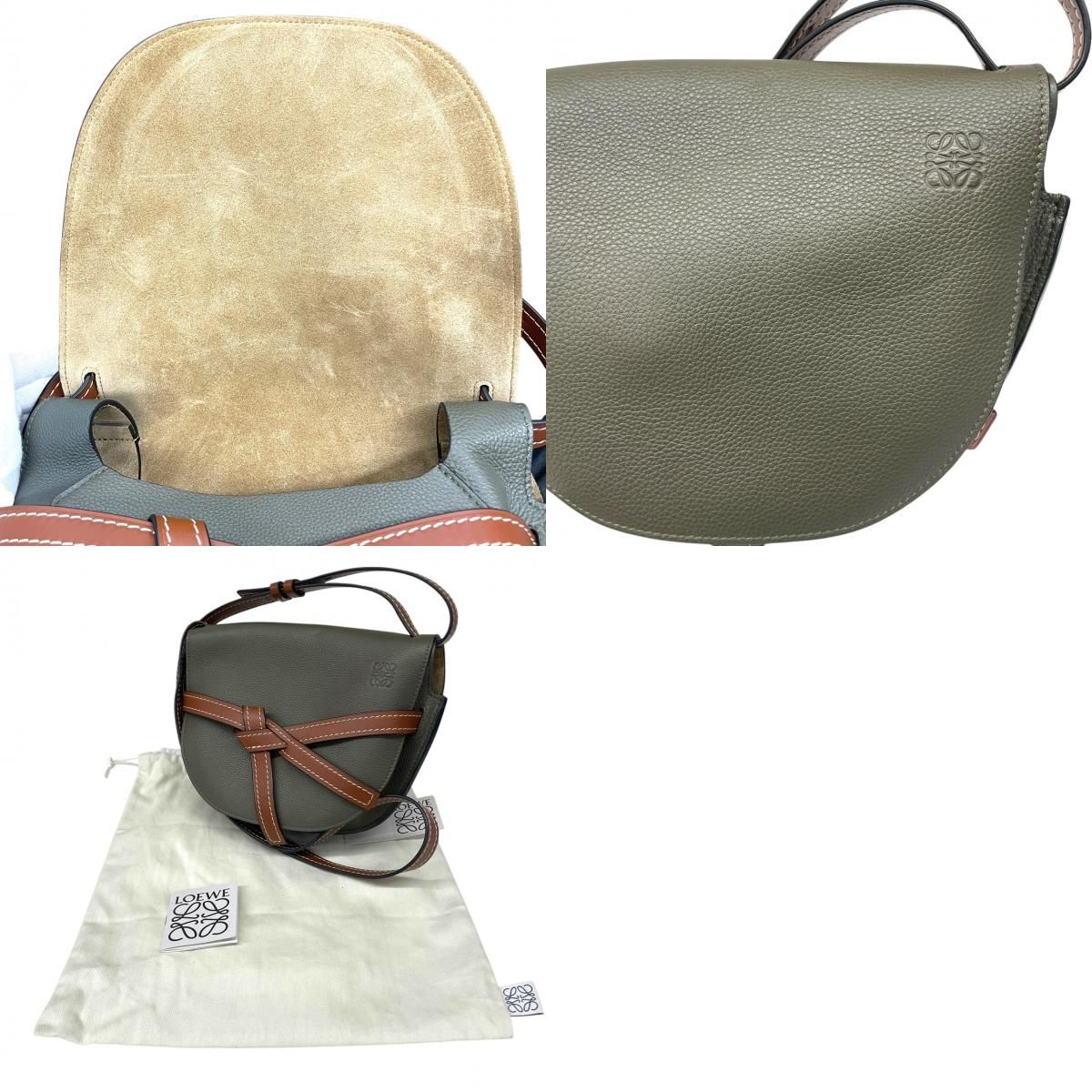 LOEWE】ロエベ ゲート スモール 321.12.T20 ショルダーバッグ レザー  