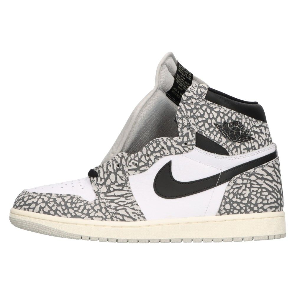 NIKE (ナイキ) AIR JORDAN 1 RETRO HIGH OG WHITE CEMENT エア  