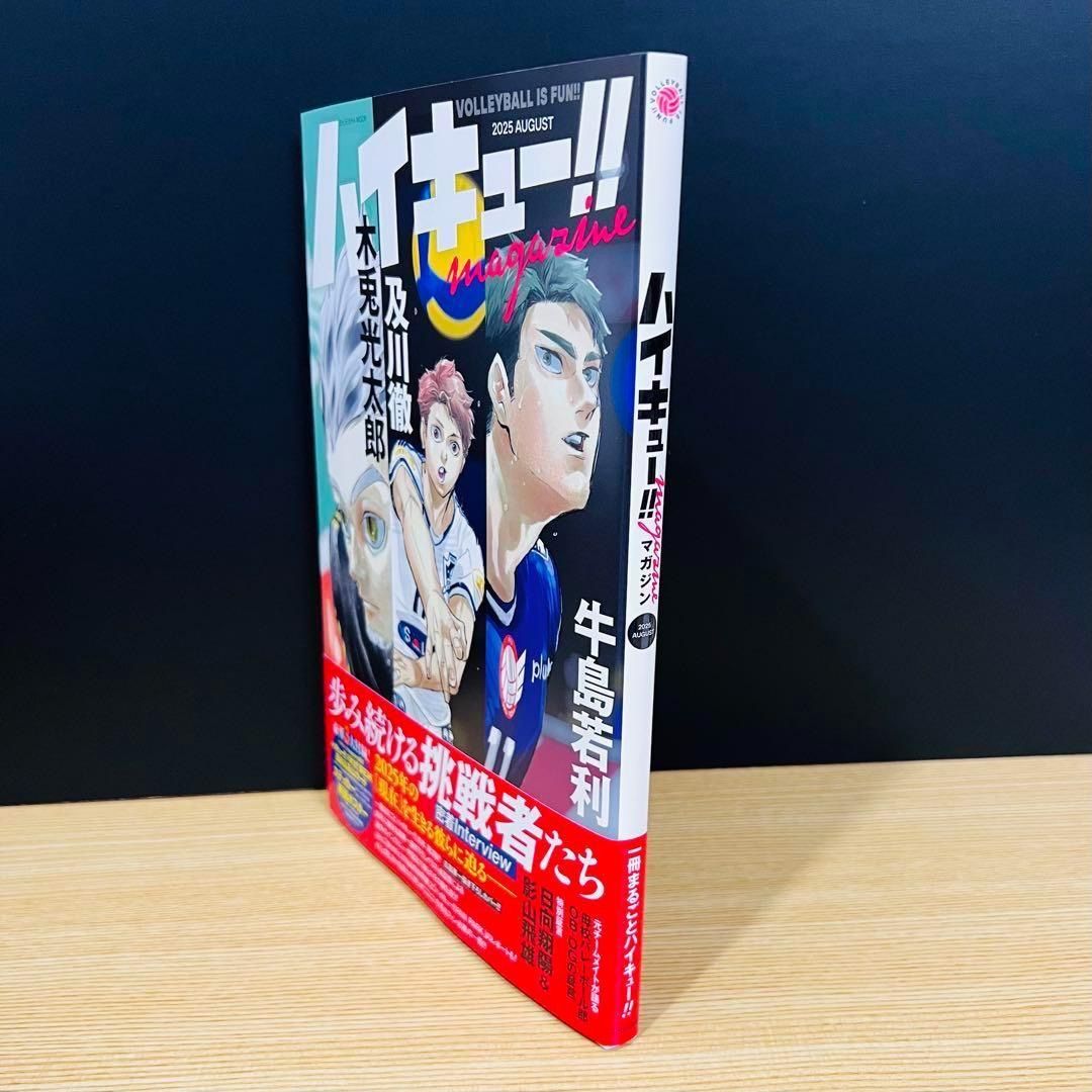 ハイキュー magazine 2025 August 10冊セット　付録全部付き ハイキュー magazine 2025 August 10冊セット 付録全部付き