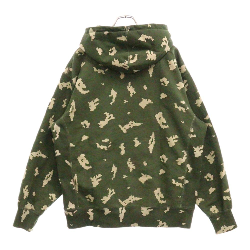 SUPREME (シュプリーム) 21AW Box Logo Hooded Sweatshirt Olive 