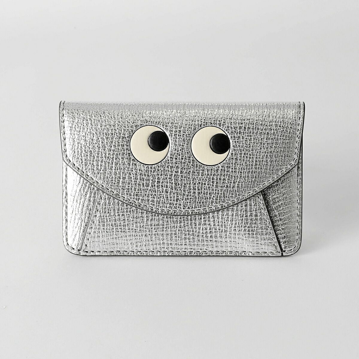 アニヤ ハインドマーチ ANYA HINDMARCH カードケース アイズ シルバー