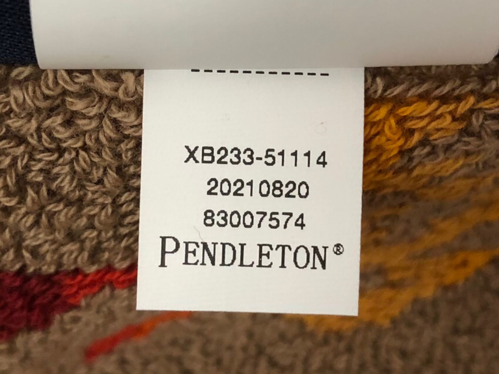 PENDLETON (ペンドルトン) Oversized Jacquard Spa Towel タオルケット ビーチタオル ブランケット XB233-51114  アウトドア雑貨/078 - メルカリ