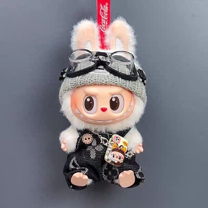 【2着セット】LABUBU ラブブ 着ぐるみ服 ぬい服 着せ替え服 LABUBU ラブブ 2点セット ぬいぐるみ用服 洋服 ぬい服