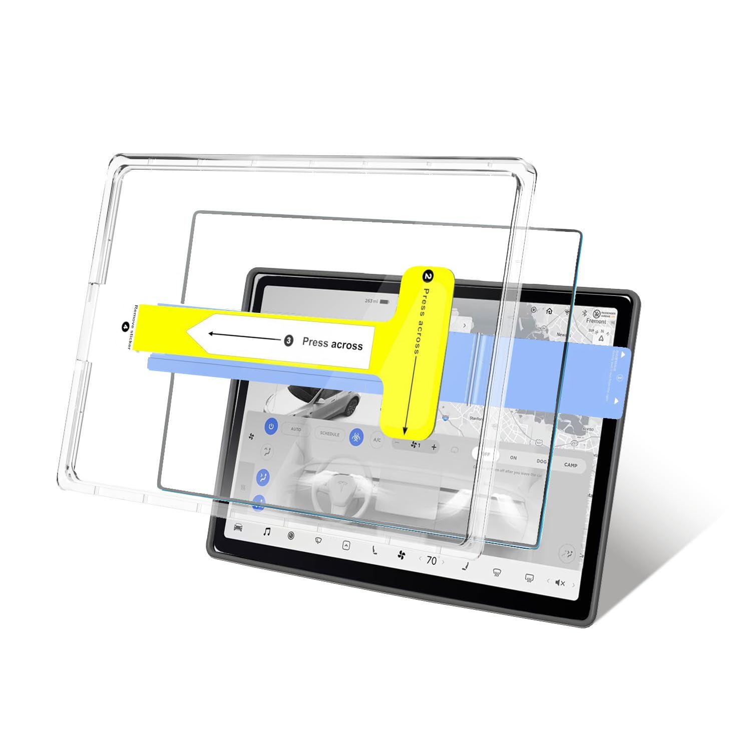 Protect Your New Model Y Screen Before It Gets Scratched 【迅速