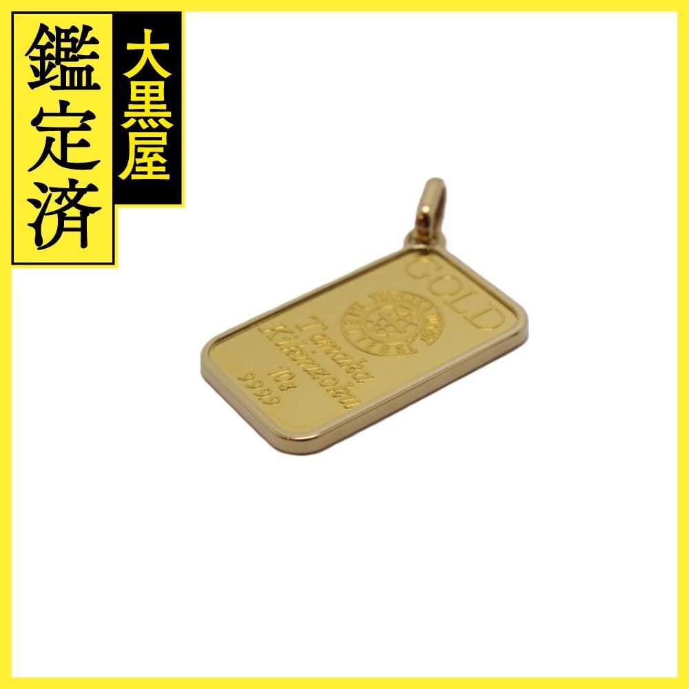 ギンザタナカ 純金10gコインバー ペンダントトップ