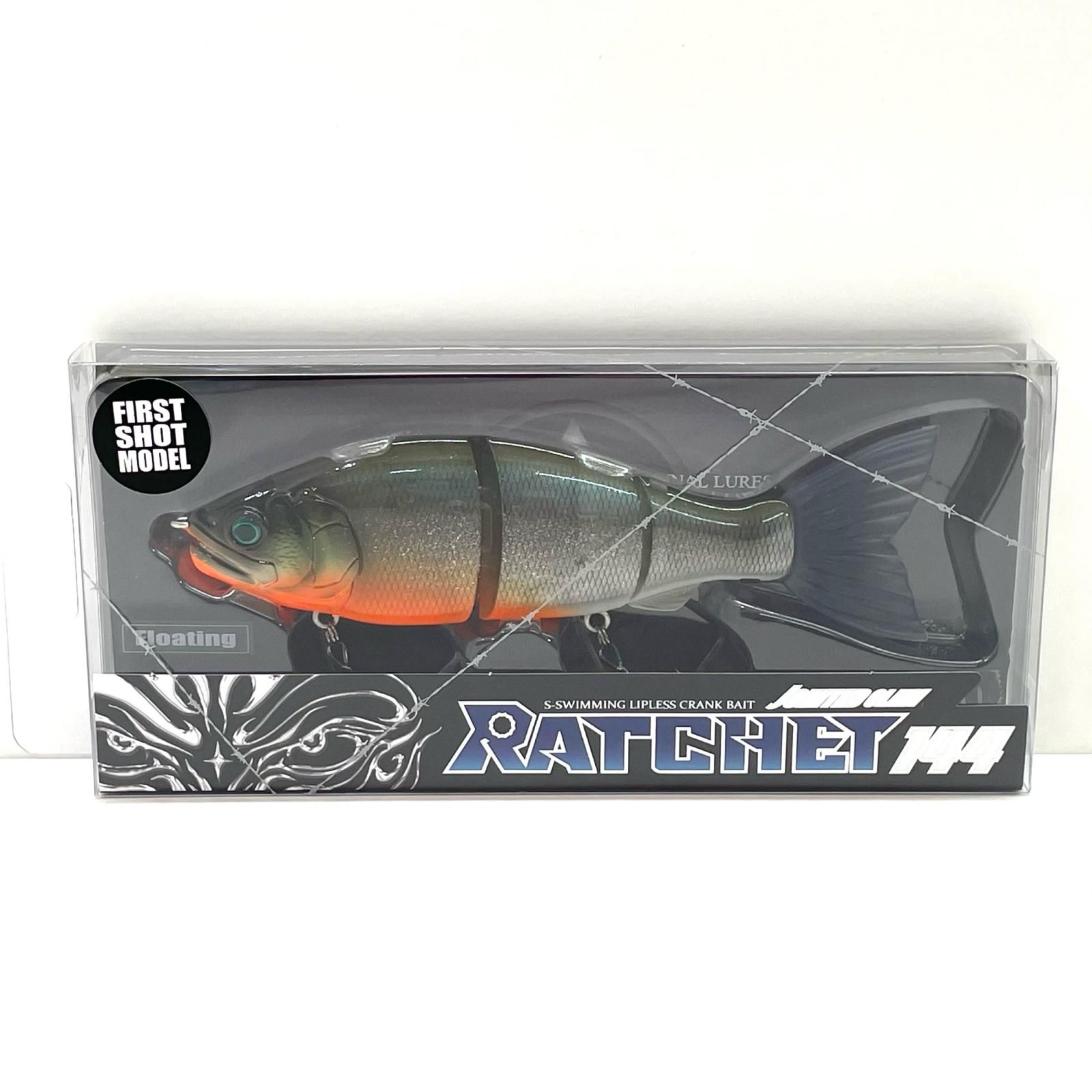 尾張小牧店 GAN CRAFT | ガンクラフト ルアー JOINTED CLAW RATCHET 144 ジョインテッドクロー ラチェット 144 ピラニア 88