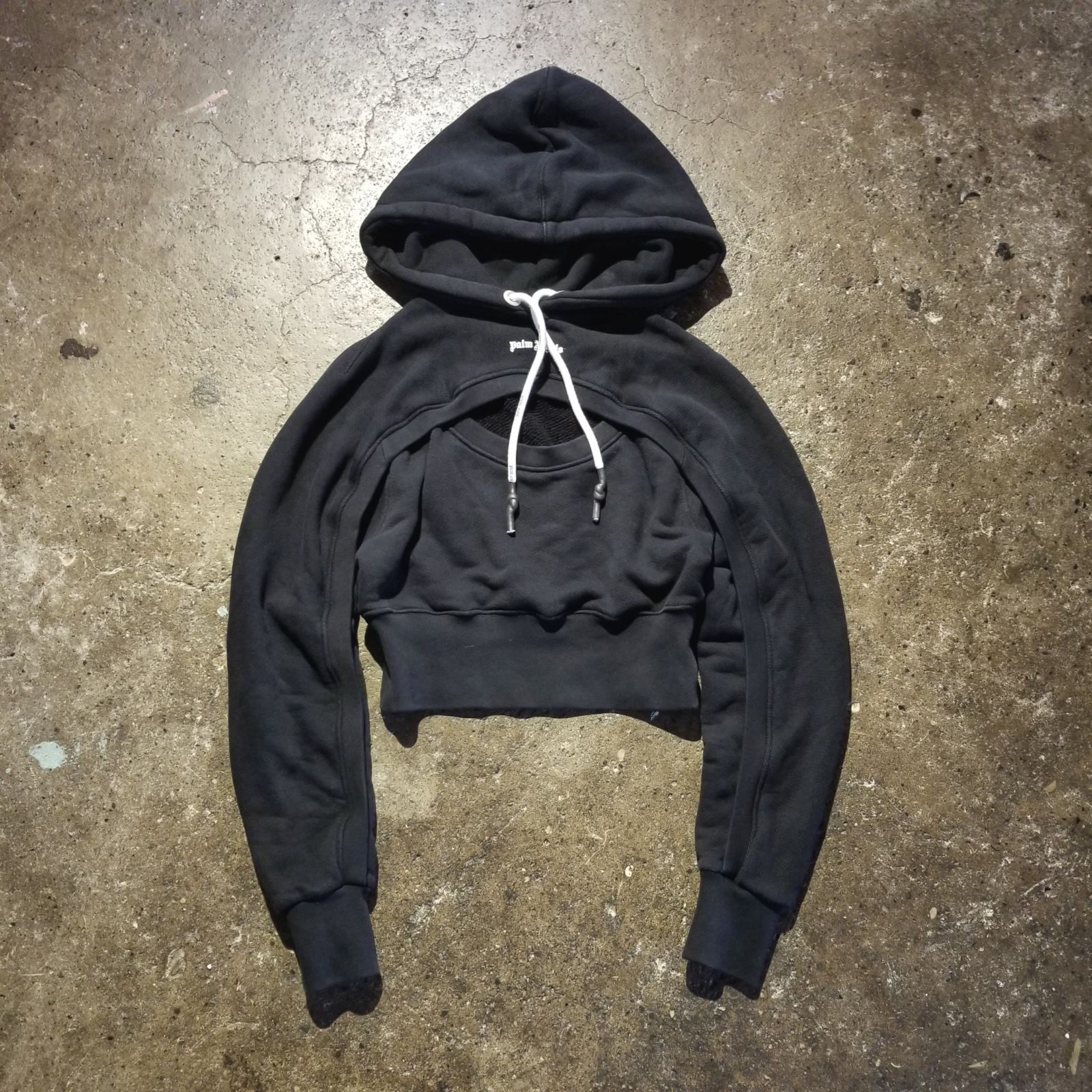 Palm Angels クロップドトップ | ブラック | FARFETCH JP
