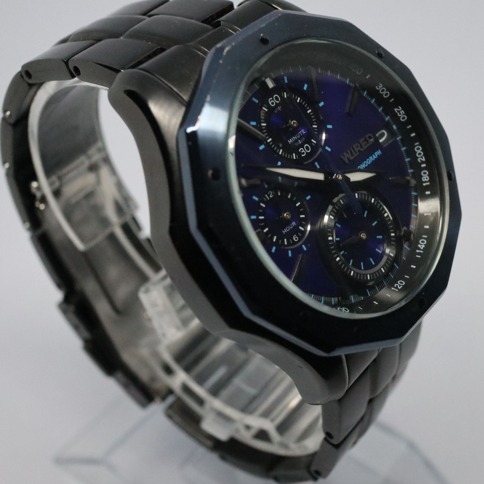 稼働品】SEIKO WIRED セイコー ワイアード クロノグラフ クオーツ
