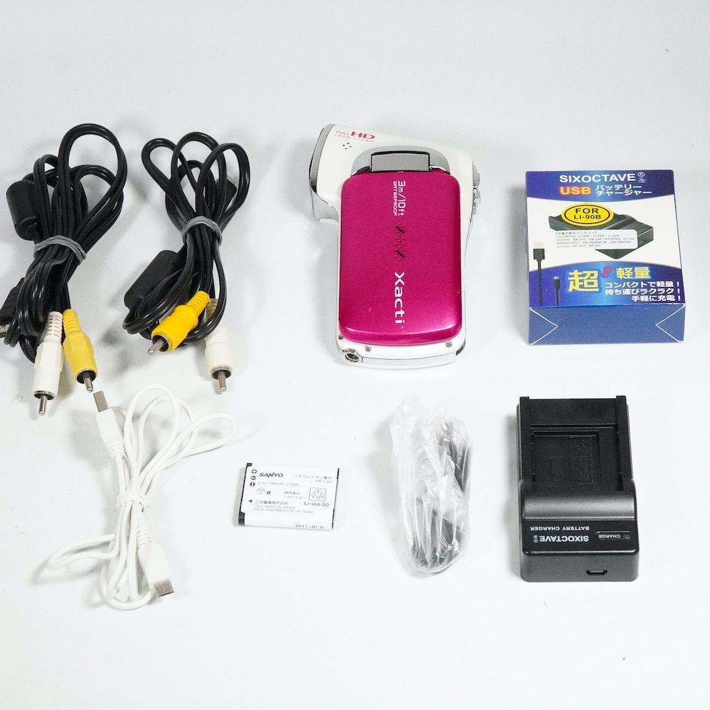 SANYO サンヨー Xacti CA100型 ピンク 返金保証 |1744