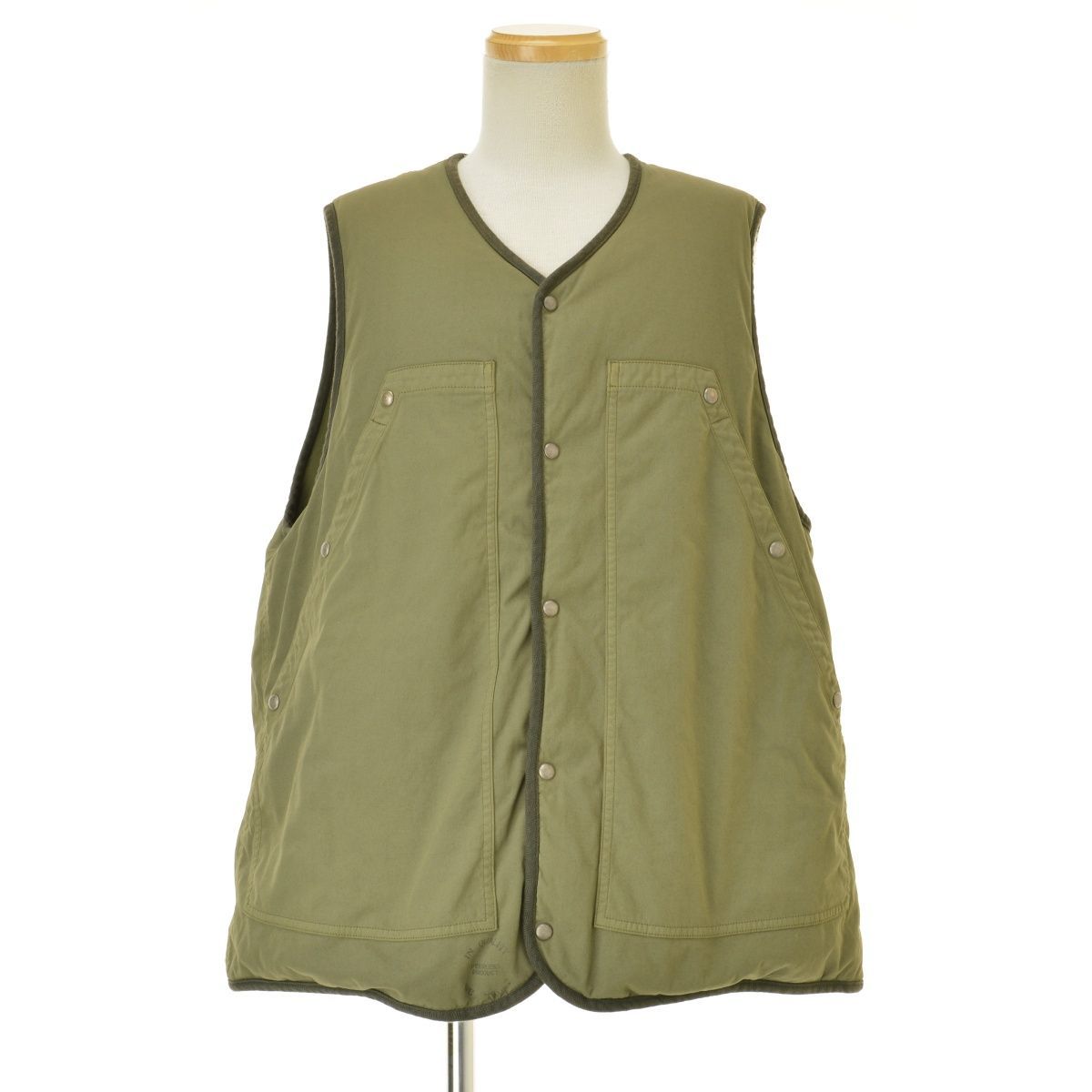 VISVIM ビズビム 品番 0122205013004 STURGES DOWN VEST ダウンベスト ブルー サイズ3 正規品 / 31967