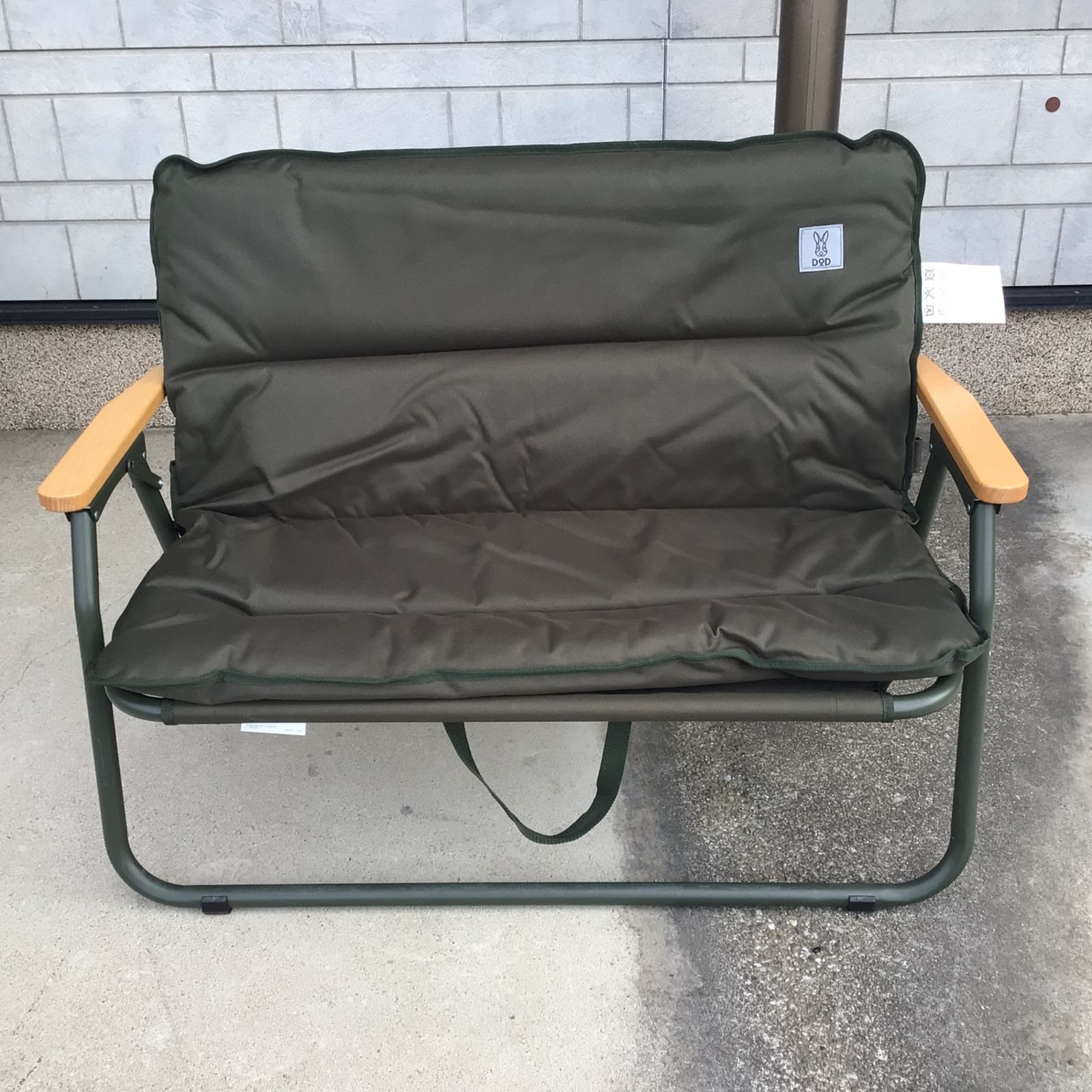 DOD グッドラックソファー 2人掛けチェア ベンチ アウトドア キャンプ