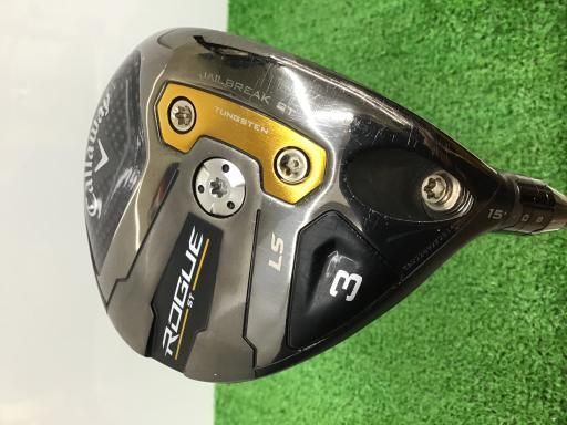 中古】 キャロウェイ ROGUE ST LS(アジャスタブル) 3W フェアウェイ 