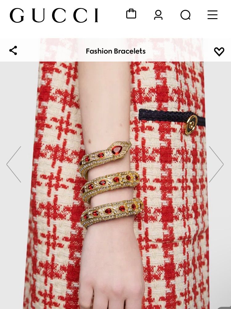 30万円 GUCCI/グッチ ガーデン クリスタル カラーストーン 蛇 スネーク 30万円 GUCCI/グッチ ガーデン クリスタル カラーストーン 蛇 スネーク