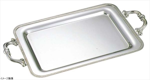 新品】UK18-8菊渕角盆 配送 18インチ（手付） 新品】角盆 手無