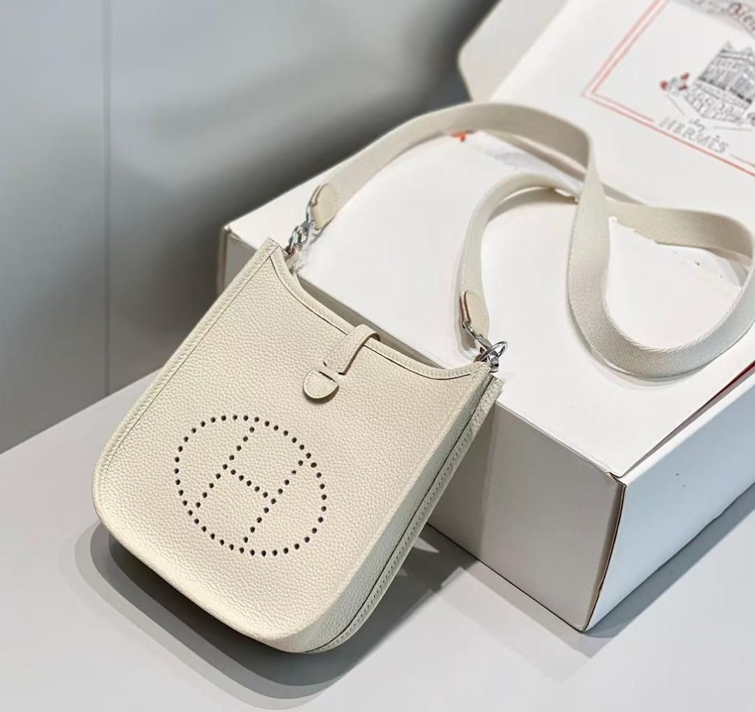 ミニエブリン　空箱　エルメス 最短当日発送【新品未使用】2023年製 エルメス ミニエヴリン TPM