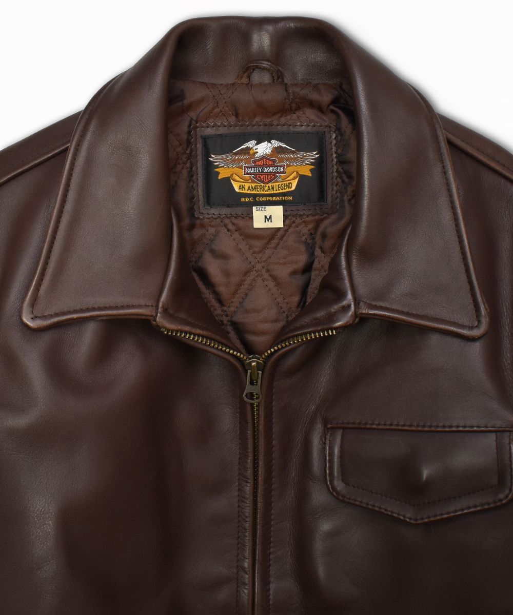 HARLEY-DAVIDSON ハーレーダビッドソン シングル レザージャケット M