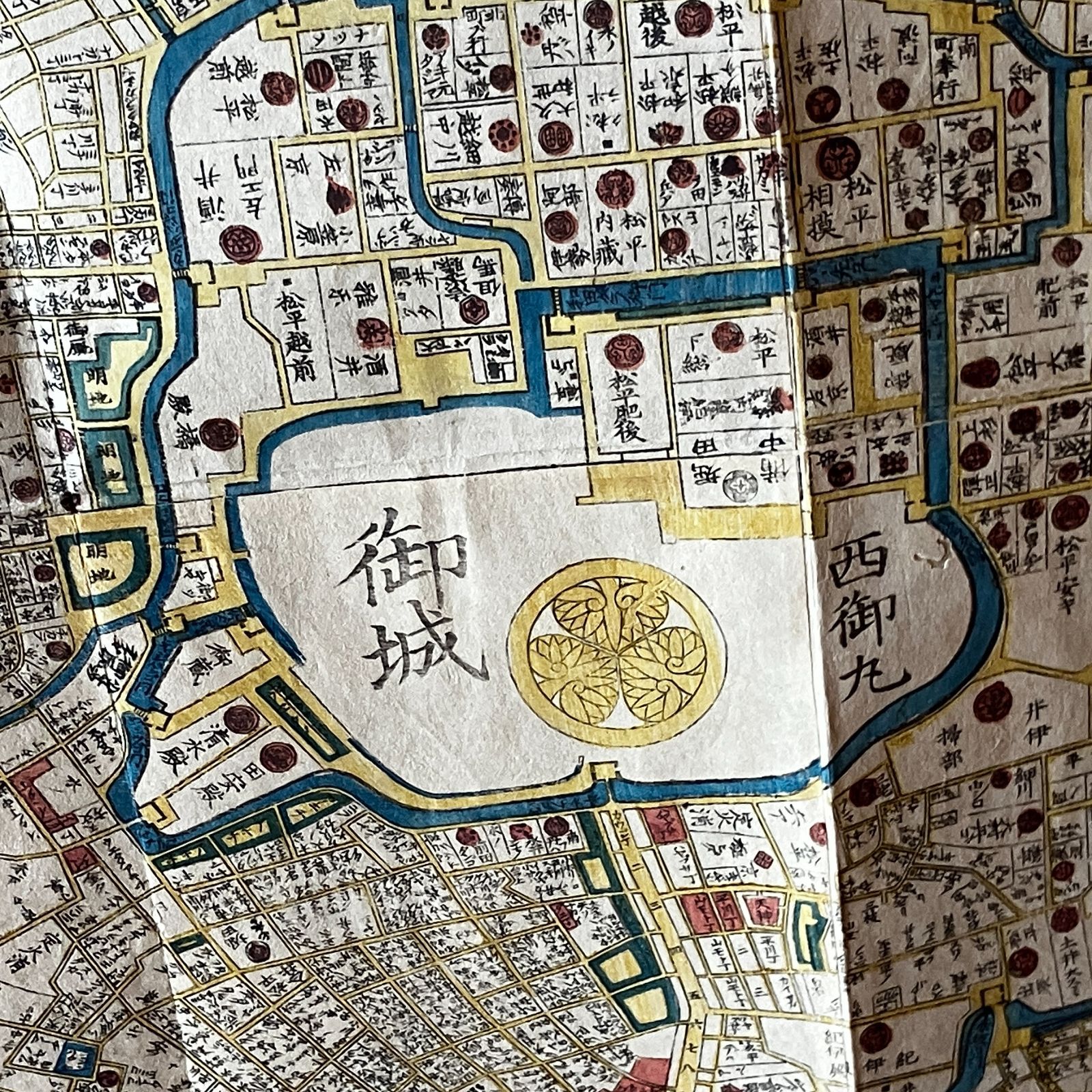 江戸時代 古地図