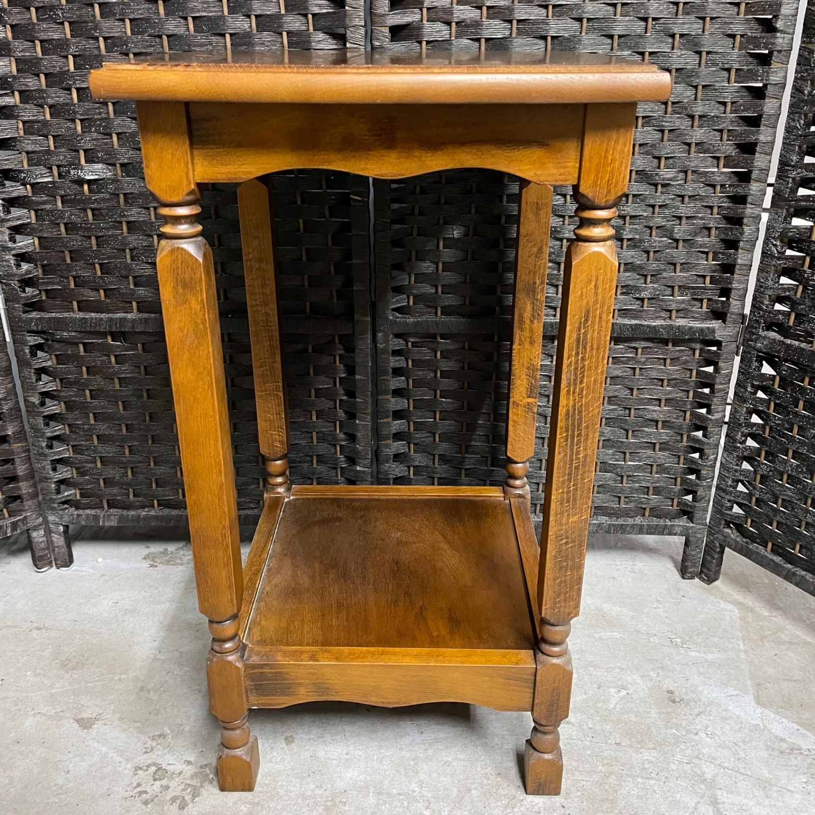 アンティークの花台、電話台 GMIS118A○曙工芸製作所 電話台 飾り台