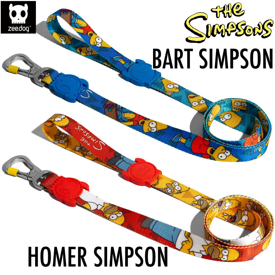 ジードッグzee.dog シンプソンズ コラボレーション 世界一斉発売SIMPSONS LIMTED COLLECTION LEASH/リード  サイズXS (超小型犬用) - メルカリ