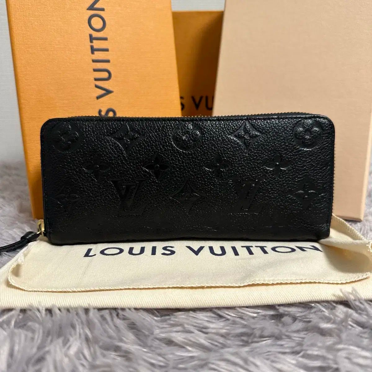 雷市場（ポンジャン）商品韓国直送】 付属品完備 Louis Vuitton(ルイヴィトン) アンプラント 長財布 - メルカリ