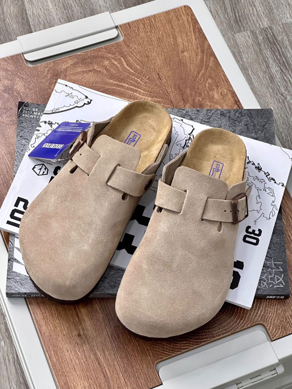 値下！！BIRKENSTOCK ビルケン BOSTON ボストン サンダル - メルカリ