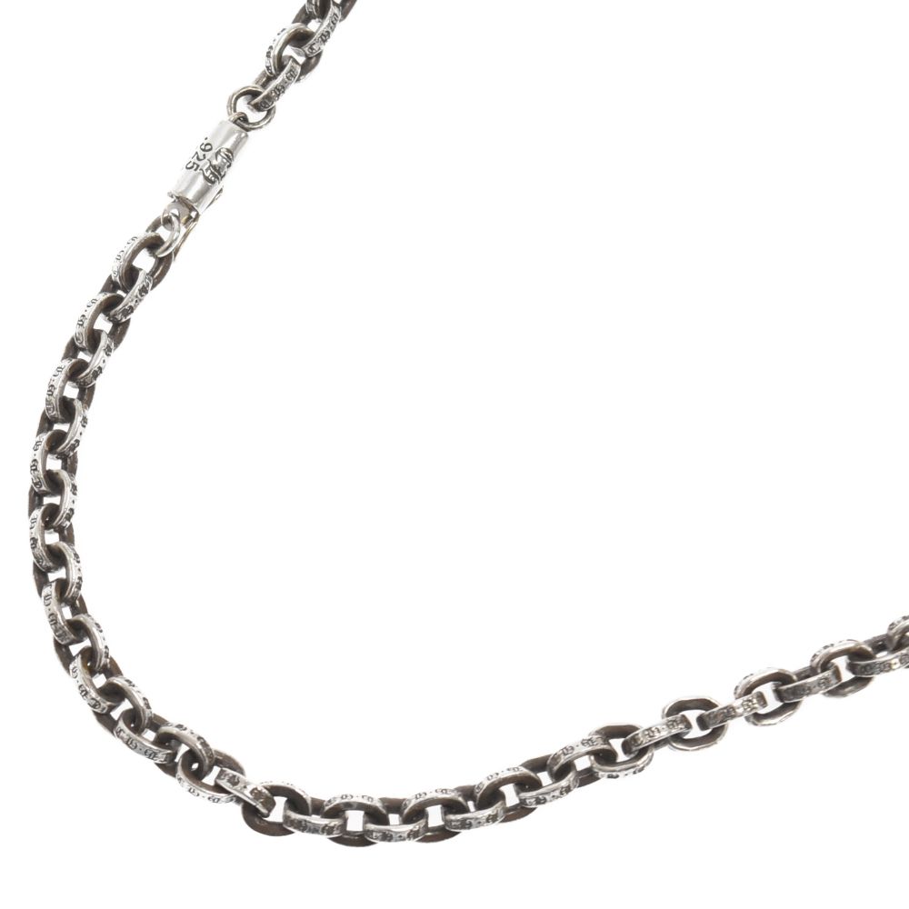 CHROME HEARTS (クロムハーツ) PAPER CHAIN 30inch ペーパーチェーン シルバーネックレス シルバー