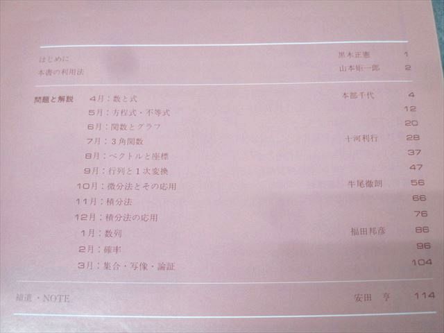 東京出版 大学への数学 新日日の演習 1985年6月号臨時増刊【書き込み無し】 黒木正憲/本部千代/十河利行/他多数 009s6D 東京出版 大学への数学 新日日の演習 1985年6月号臨時増刊