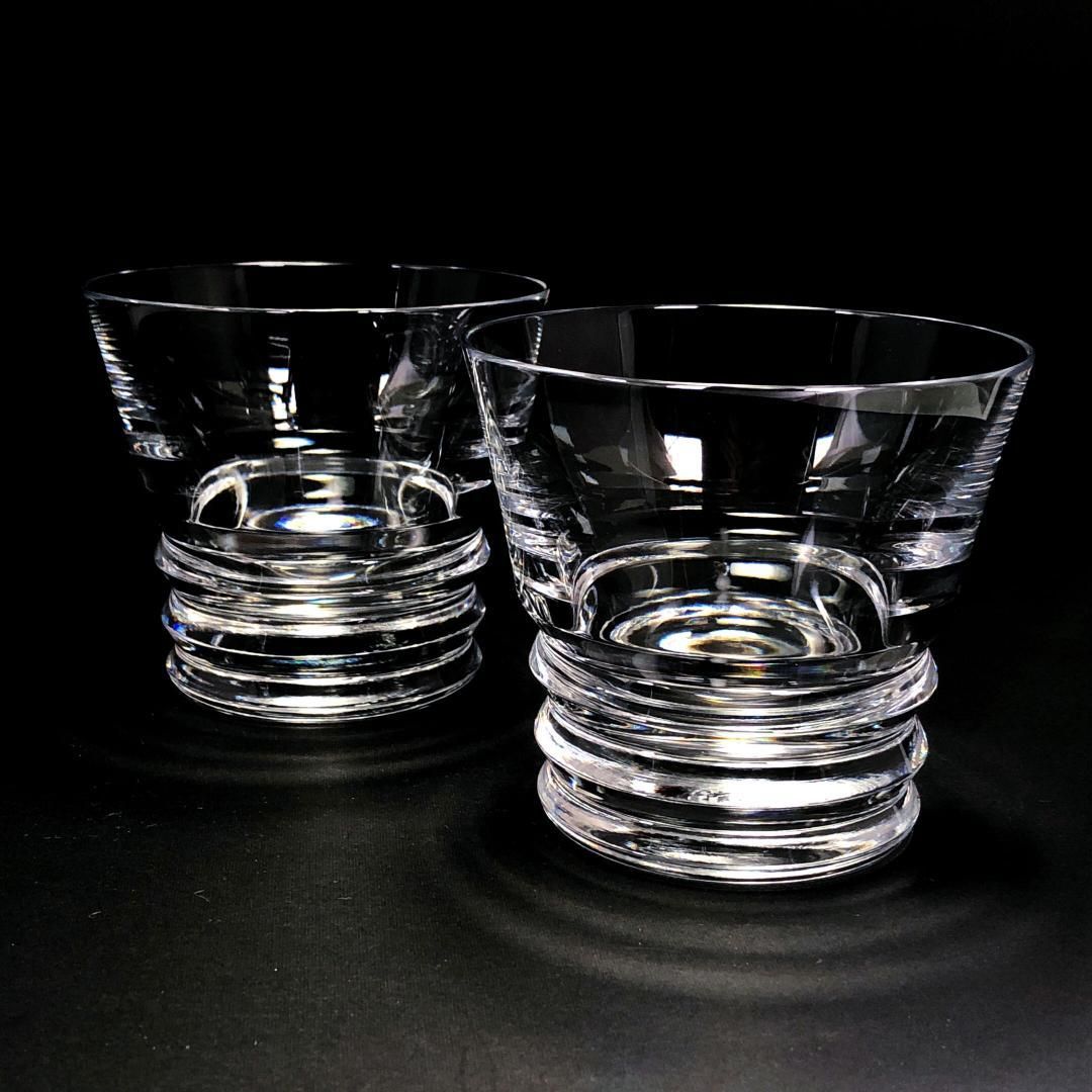 Baccarat バカラ ベガ ペア タンブラー クリスタルグラス クリア BC315