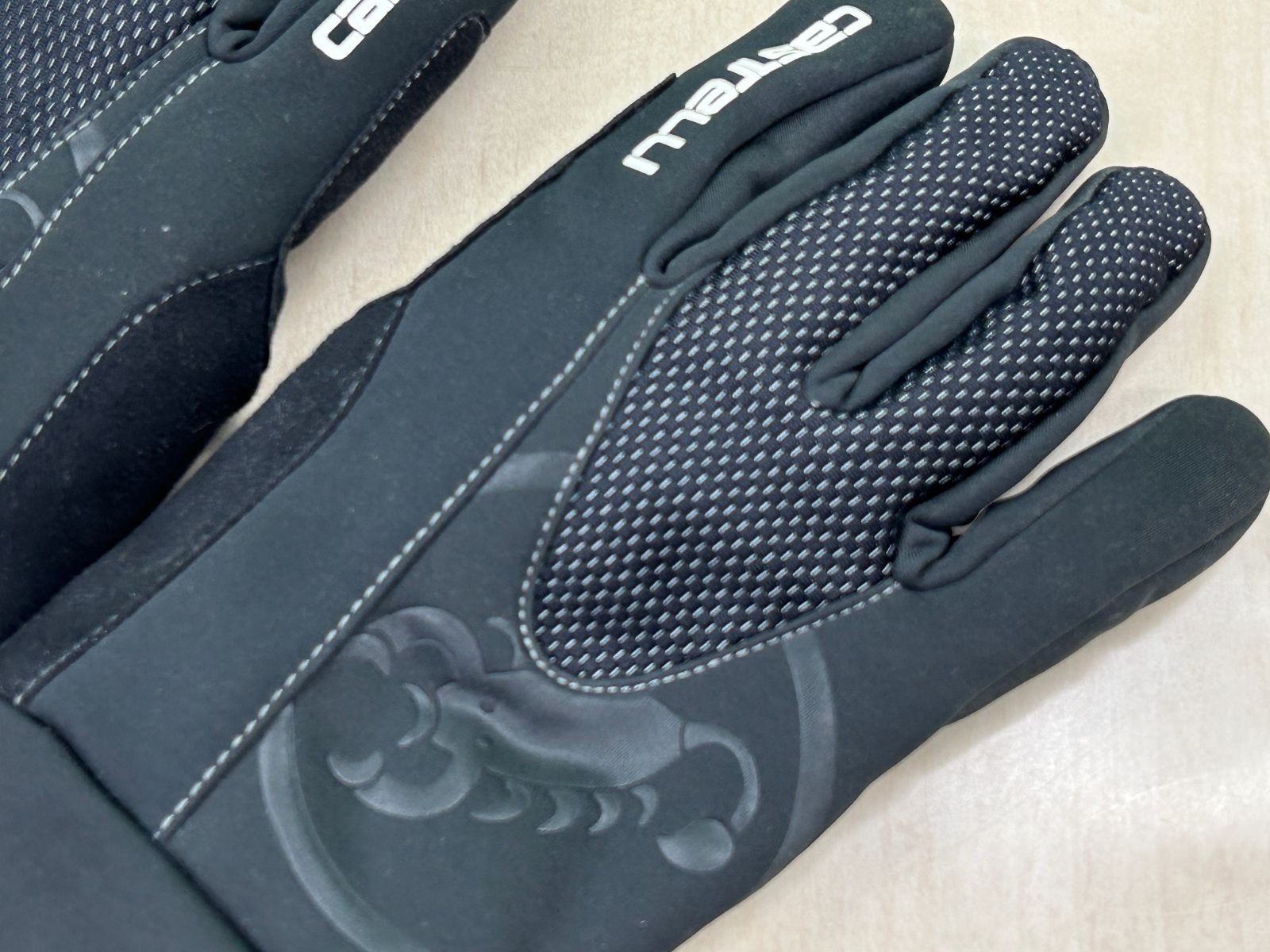 イチ推し!! 極上品!! CASTELLI ESTREMO GLOVE size:M -5℃ カステリ