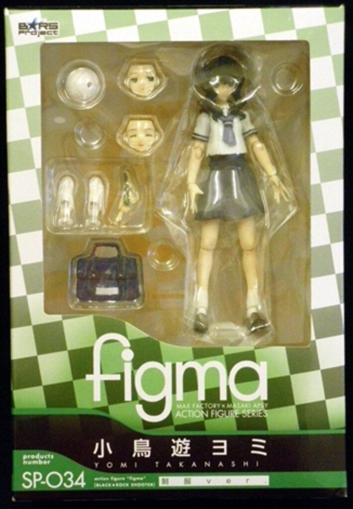 Max Factory - figma(フィグマ) SP-034 小鳥遊ヨミ(たかなしよみ) 制服Ver. ブラック★ロックシューター 完成品 可動フィギュア マックスファクトリー Amazon.com: Max Factory Black Rock Shooter: Takanashi Yomi