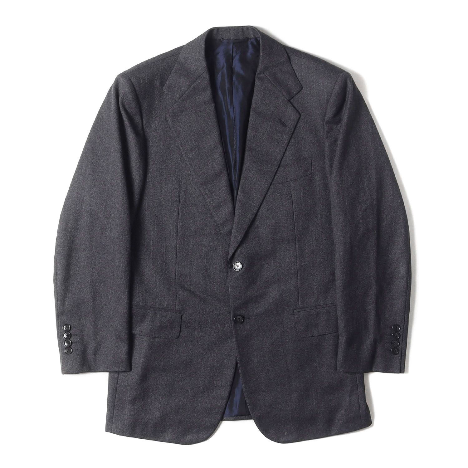 Sartoria Partenopea サルトリア パルテノペア ジャケット サイズ:48 International Gallery BEAMS 別注 ウール 2B テーラードジャケット ヘザーダークグレー イタリア製 アウター ブレザー【メンズ】