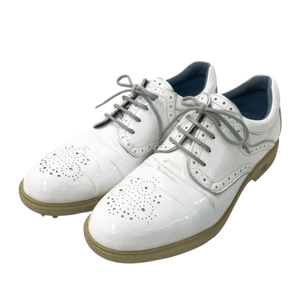 aJADE アジェイド AJM-002 ゴルフシューズ HARMAN ホワイト系 25