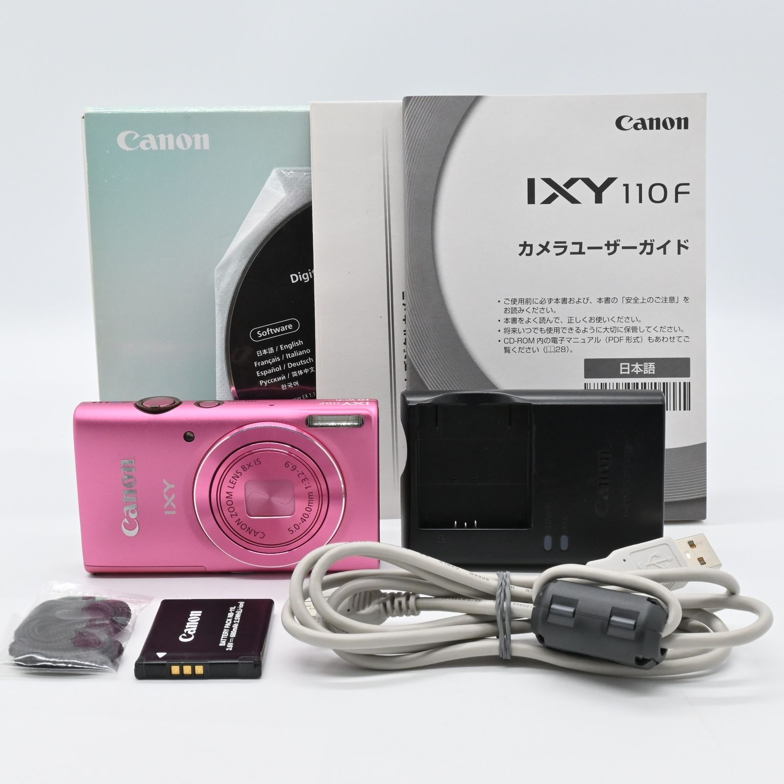 Canon IXY110F ピンク コンパクトデジタルカメラ 【公式通販】