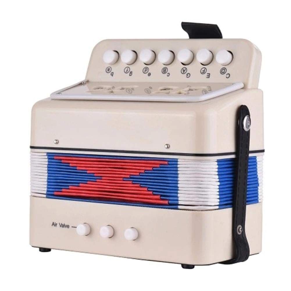 玩具 音楽 楽器 初心者 子供用 2ベース 7鍵 大人も楽しめます アコーディオン ミニ