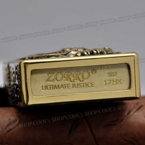 財神 貔貅 フルメタルジャケットオイルライター ZORRO ヒキュウ zippo