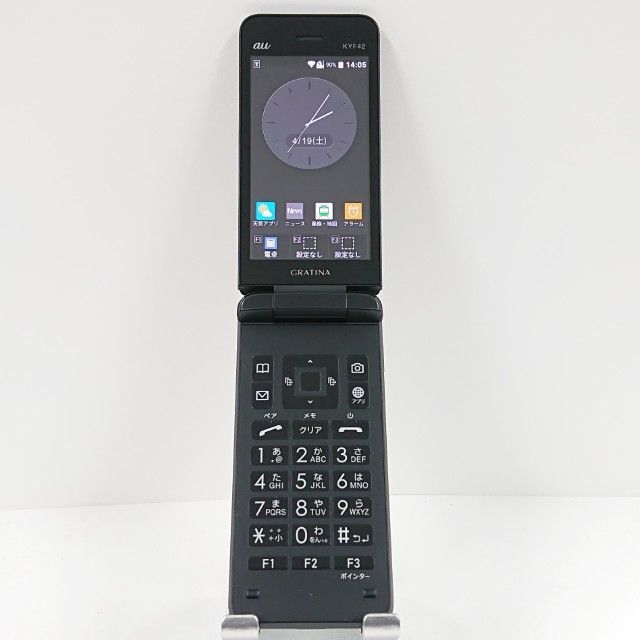 GRATINA KYF42 au ブラック 本体 c11751