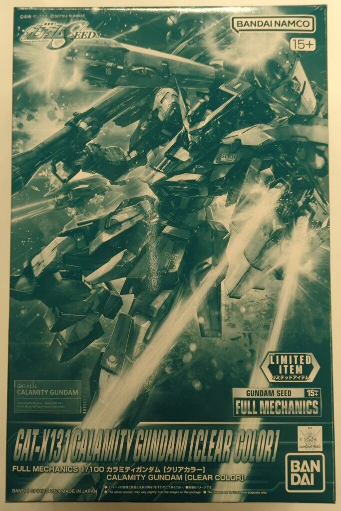 BANDAISPIRITS 1/100 フルメカニクス 機動戦士ガンダムSEED カラミティガンダム クリアカラーVer