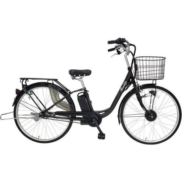 ミムゴ SUISUI Breeze 電動アシスト軽快車 内装3段変速 ブラック 26インチ BM-APX263PS-BK