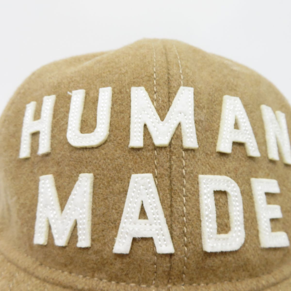 未使用】HUMAN MADE ヒューマンメイド 22AW 6 PANEL WOOL CAP 6パネル