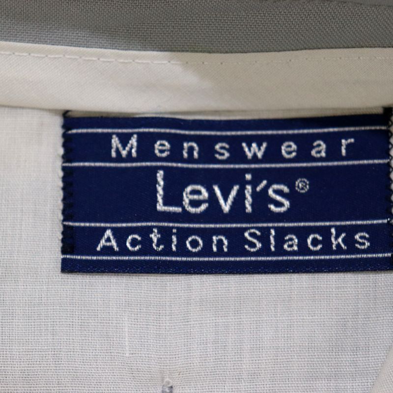 80'sビンテージ古着！アメリカ製 LEVI'S ACTION SLACKS 80s Levi\u0027s アクションスラックス リーバイス ACTION SLACKS USA製