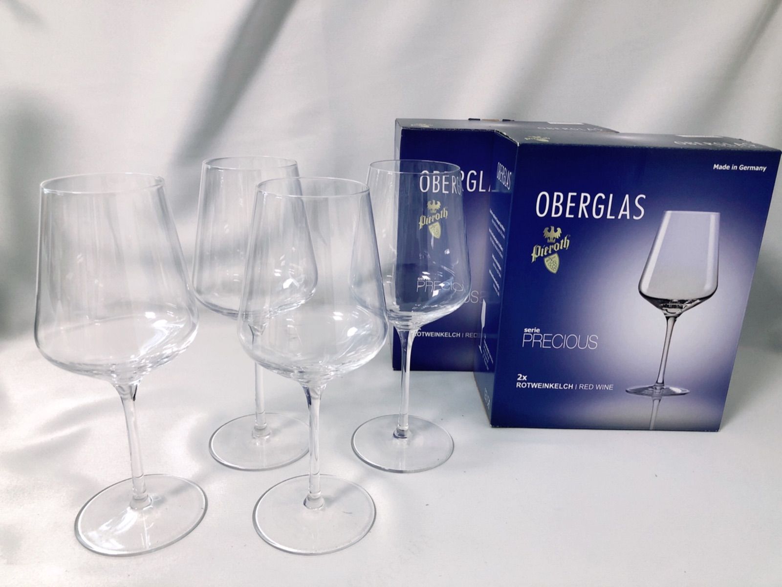 新品未使用 OBERGLAS PRECIOUS Series ワイングラス 4脚セット ドイツ製 赤ワイン用 - アベルコ - メルカリ