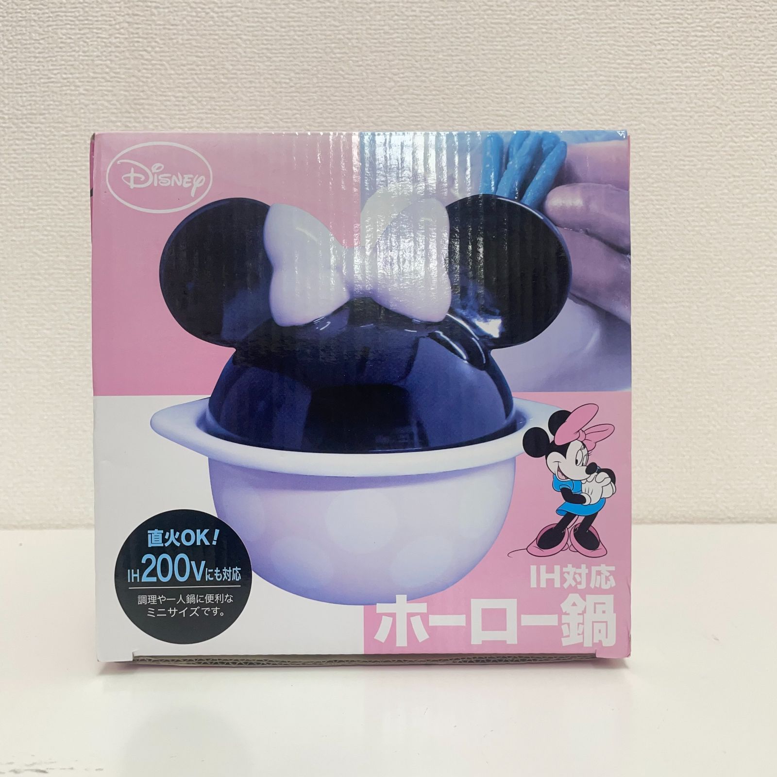 未使用　ディズニー　ミニー　土鍋　常滑焼　激レア 未使用 ディズニー ミニー 土鍋 常滑焼 激レア