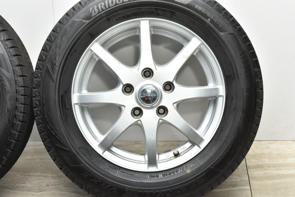 程度良好品】ラポルタ 15in 6J +45 PCD114.3 ブリヂストン ブリザック VRX3/VRX2 195/65R15 ノア ヴォクシー  ステップワゴン セレナ - メルカリ