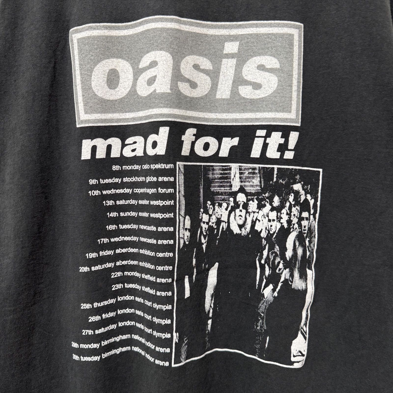 083 オアシス oasis 1993年製ヴィンテージ Tシャツ ブロッカム 083 オアシス oasis 1993年製ヴィンテージ Tシャツ ブロッカム - メルカリ