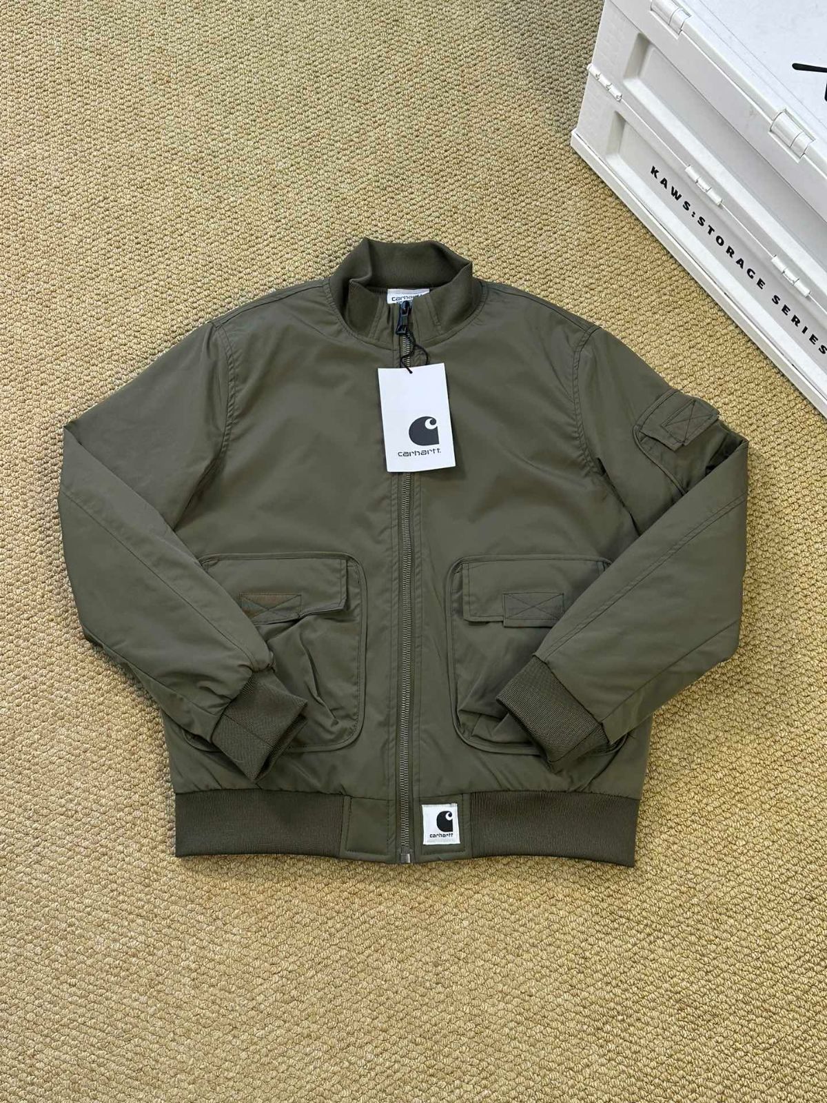 Carhartt 秋冬新作ファッション シンプルレジャー ゆったり暖かいフライト綿ジャケット