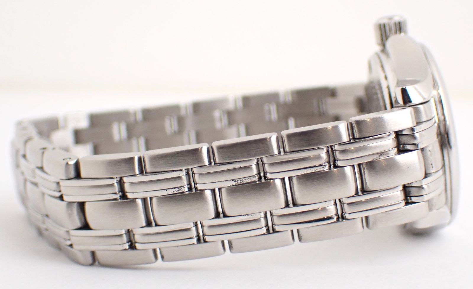 磨き済み OMEGA(オメガ) シーマスター シェル文字盤 2581.7 SS QZ  