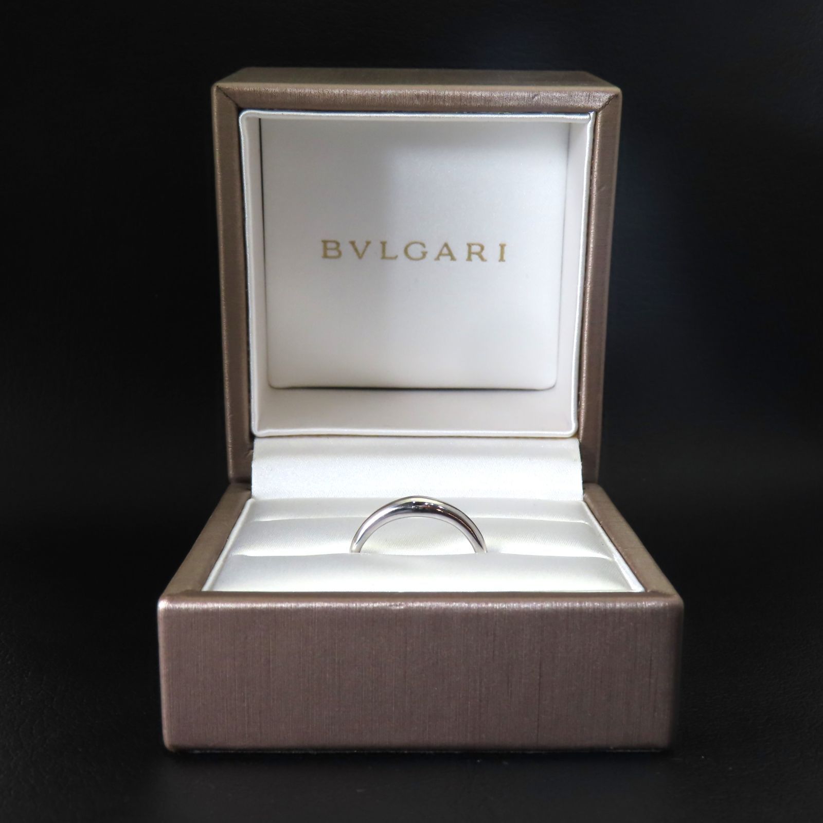 新品同様 美品 BVLGARI ブルガリ フェディリング プラチナ pt950