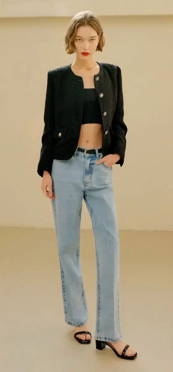 LOOKAST ルッケスト デニム パンツ DECORATOM_COM_BR