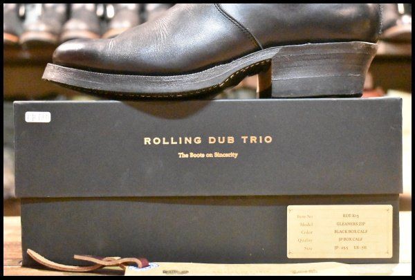 7.5 箱付 良品】Rolling dub trio ローリングダブトリオ GLEANERS ZIP