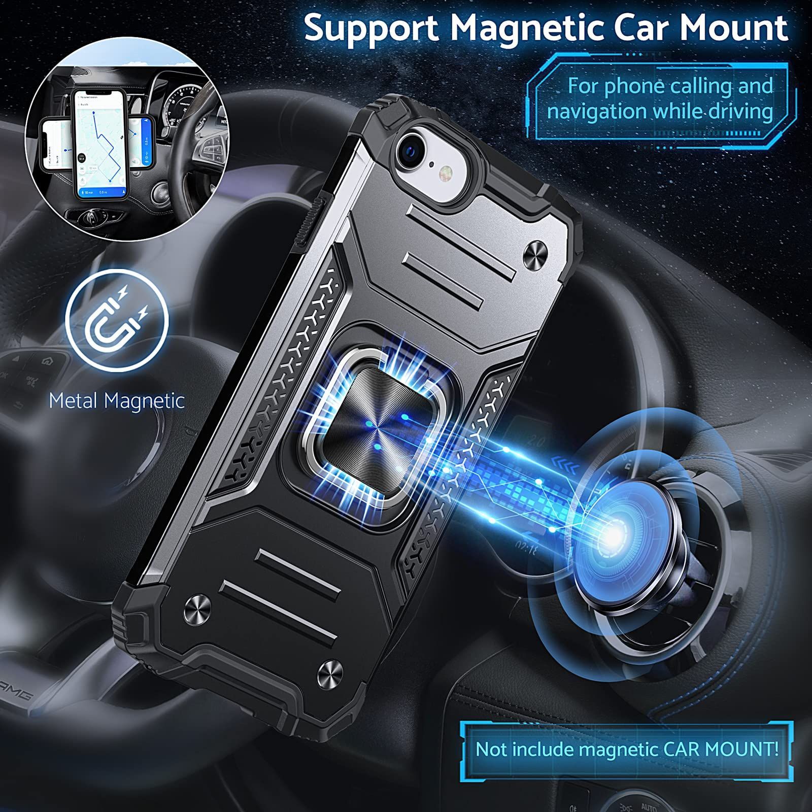 数量限定』 ケース 第3/2世代 SE リング 付き iPhone SE2・ 8・7 4.7